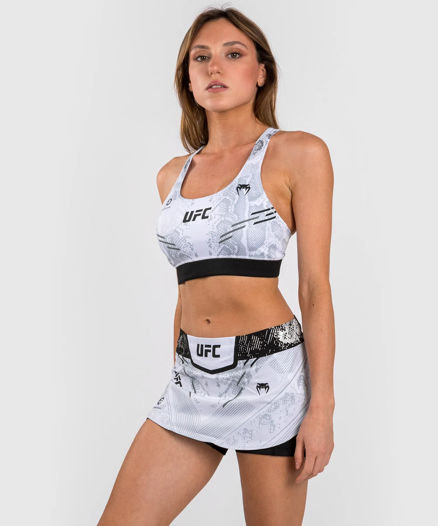 UFC ADRENALINE BY VENUM AUTHENTIC FIGHT NIGHT FALDA PANTALóN PARA MUJER  BLANCA