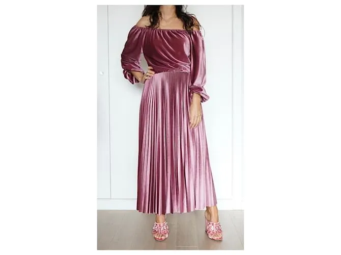 Valentino Garavani Vestidos Rosa 