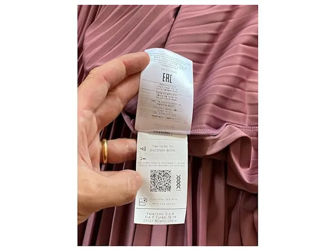 Valentino Garavani Vestidos Rosa 