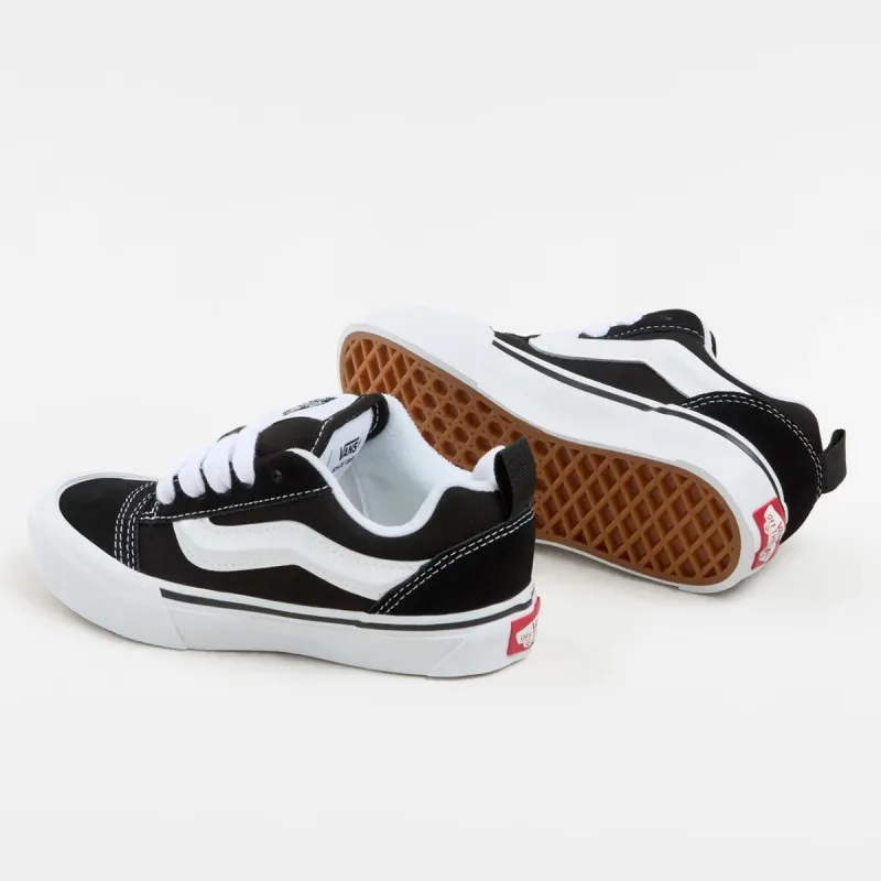 VANS Knu Skool Black / white suede shoes