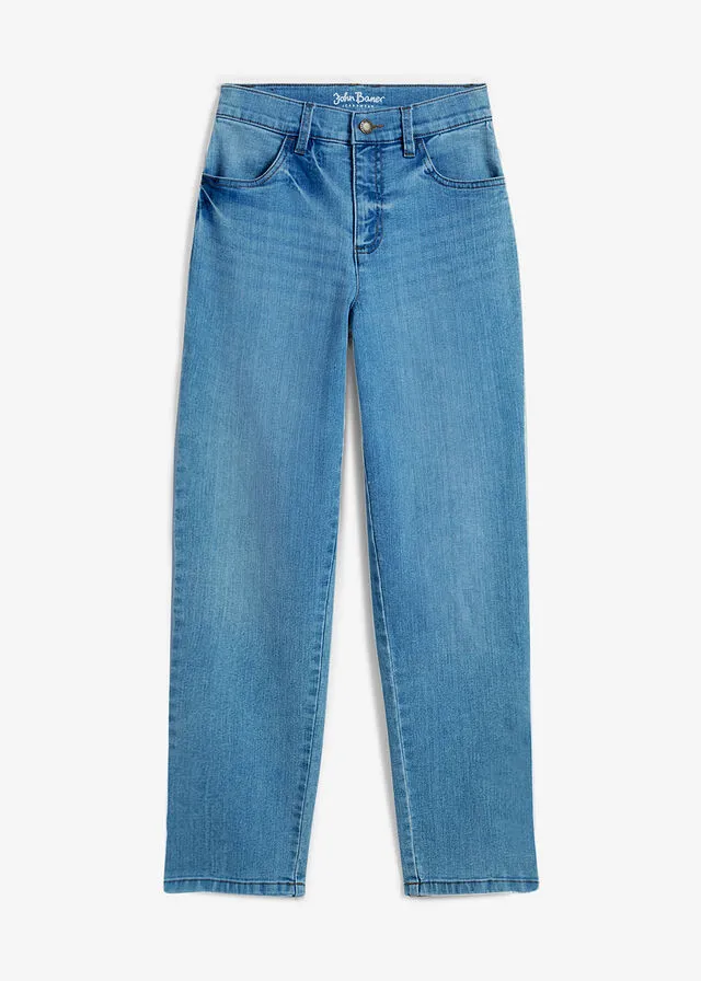 Vaqueros para niños con pernera ancha y ajuste holgado Denim claro