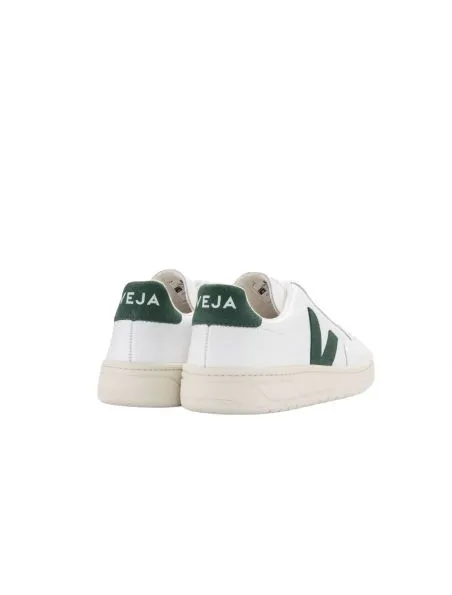 VEJA ZAPATILLAS V12 LEATHER HOMBRE WHITE/CYPRUS