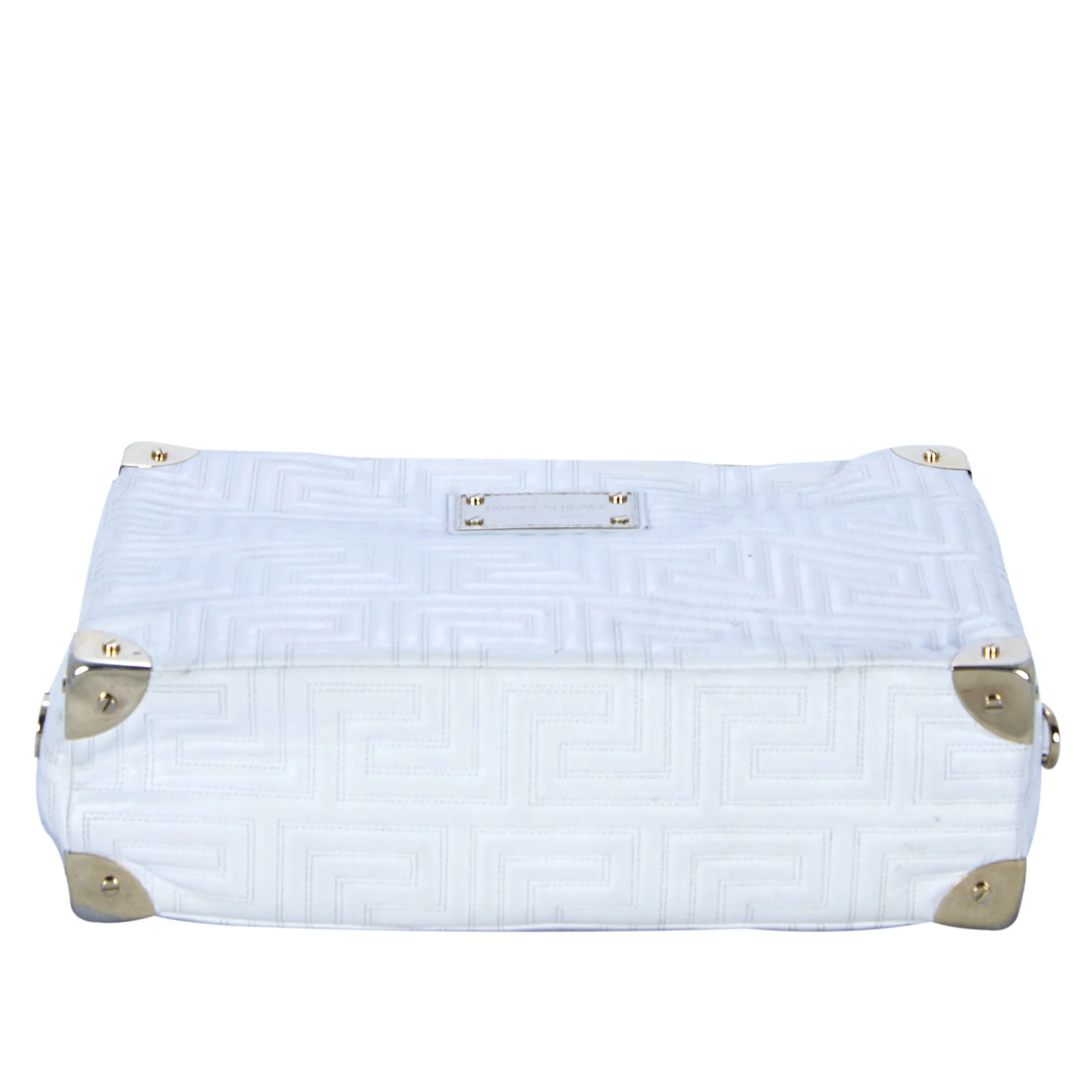 Versace Bolso Maletín Blanco