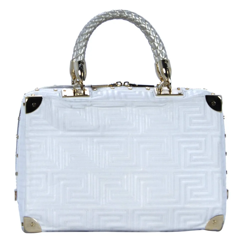 Versace Bolso Maletín Blanco