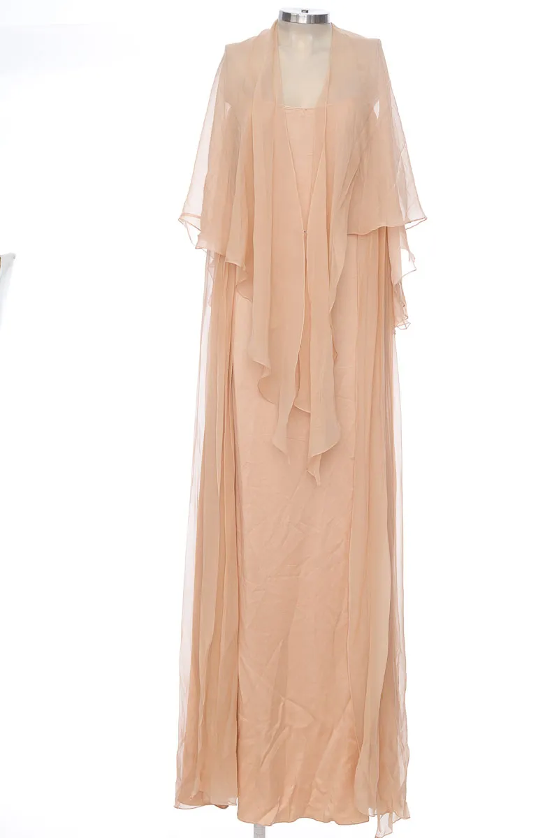 VESTIDO / ENTERIZO COLOR BEIGE  ANDRéS OTALORA