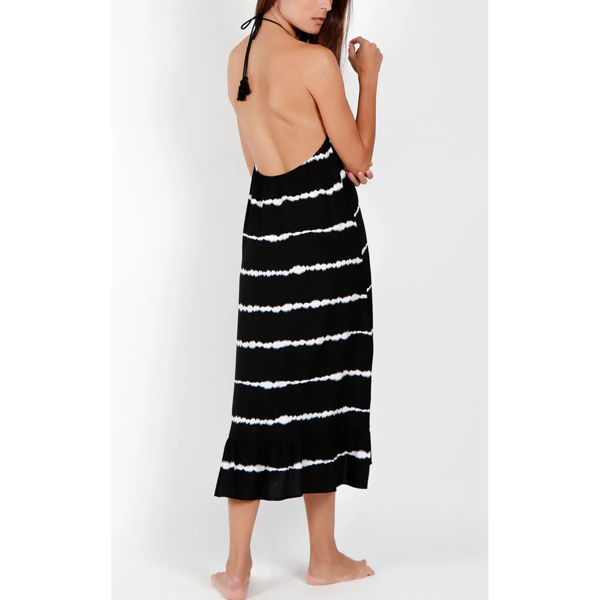 Vestido largo de verano Tie And Dye