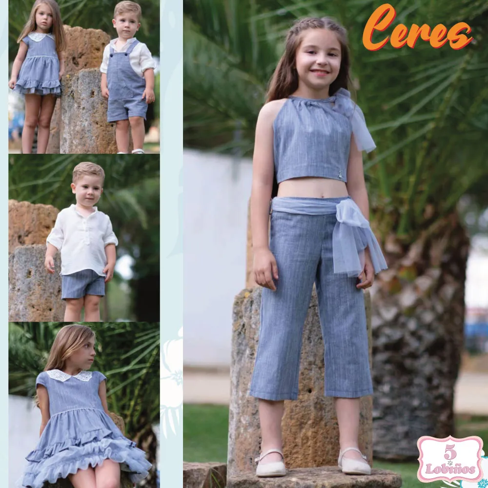VESTIDO NIÑA CERES Nekenia