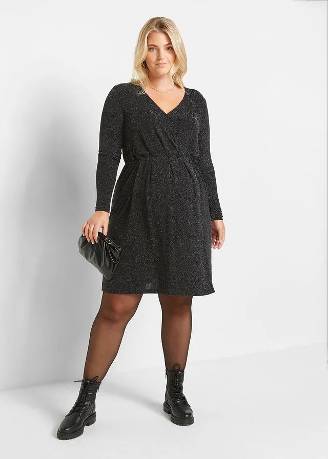 Vestido premamá/de lactancia Negro
