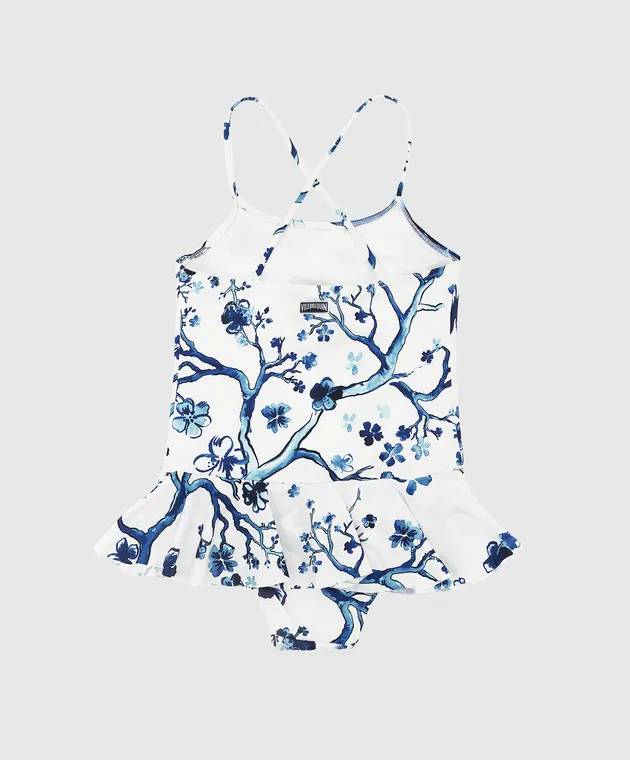 Vilebrequin Grilly children's swimsuit in ruffle print