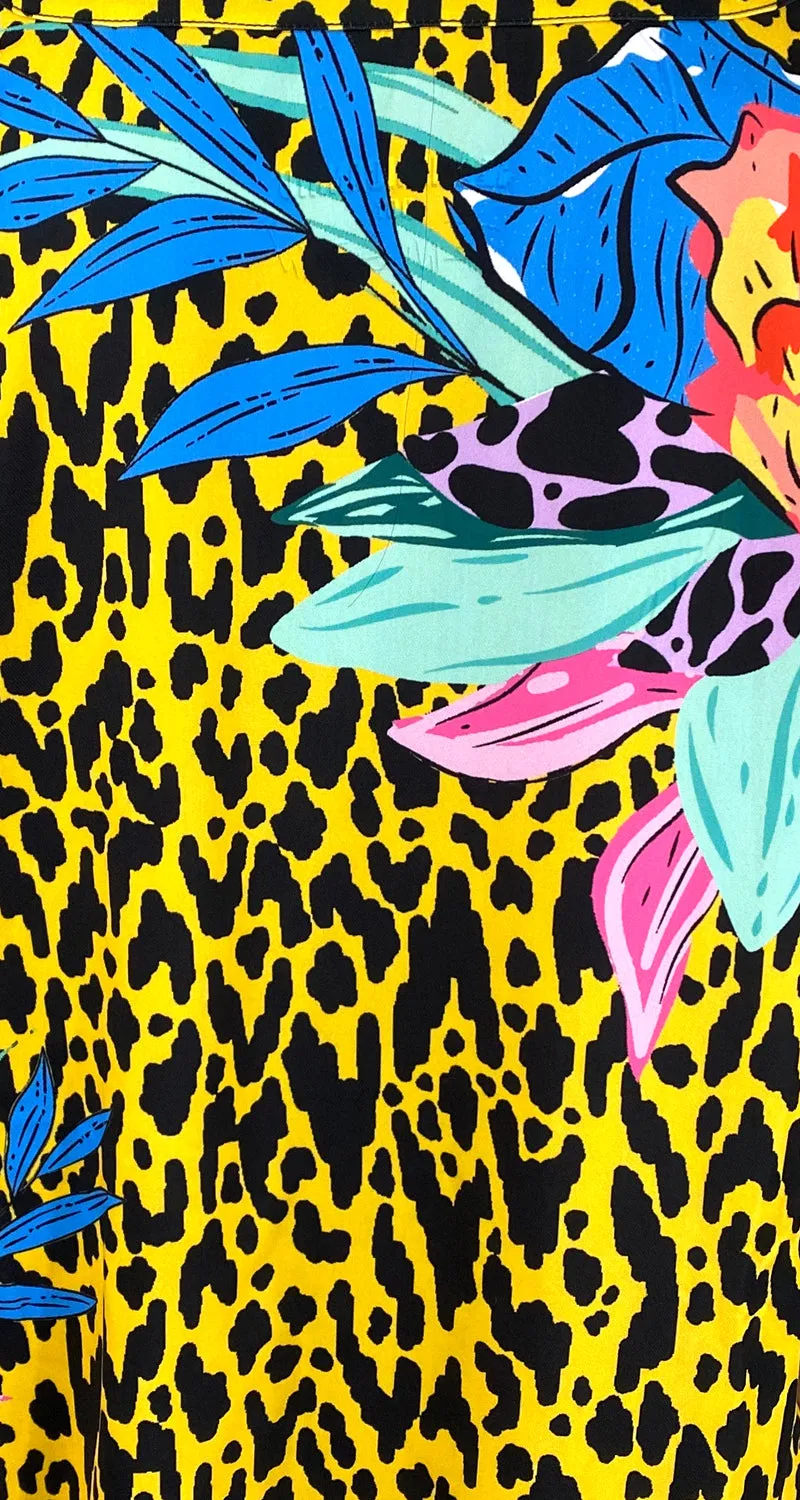 VINTAGE Kimono Animal Print