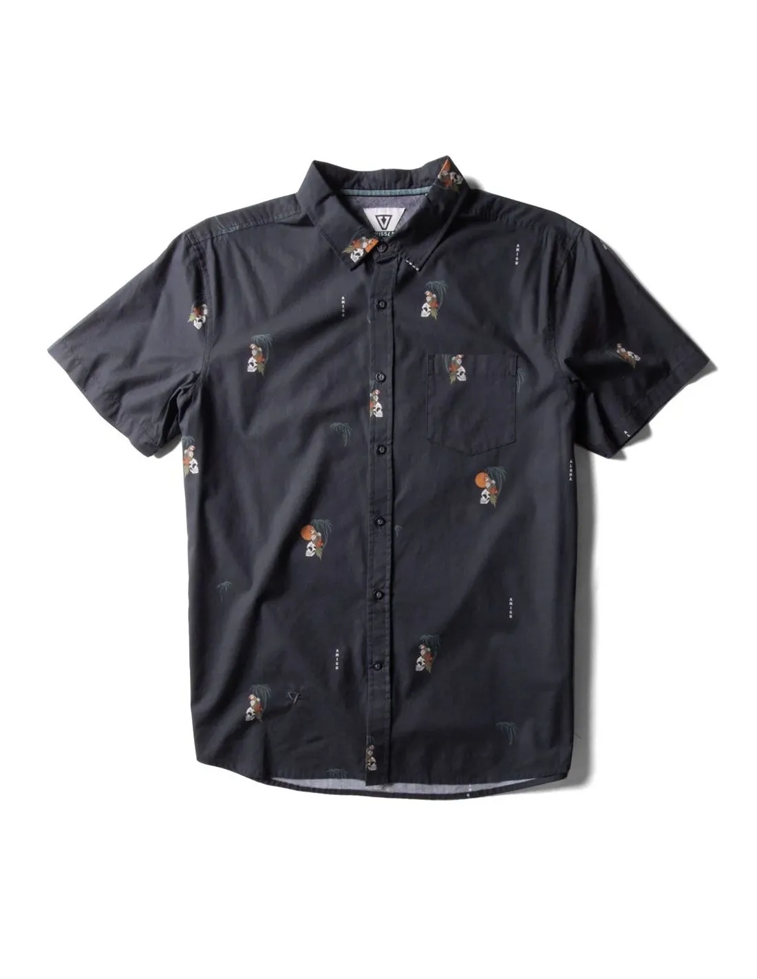 VISSLA PARRODISE SS SKIRT PHANTOM