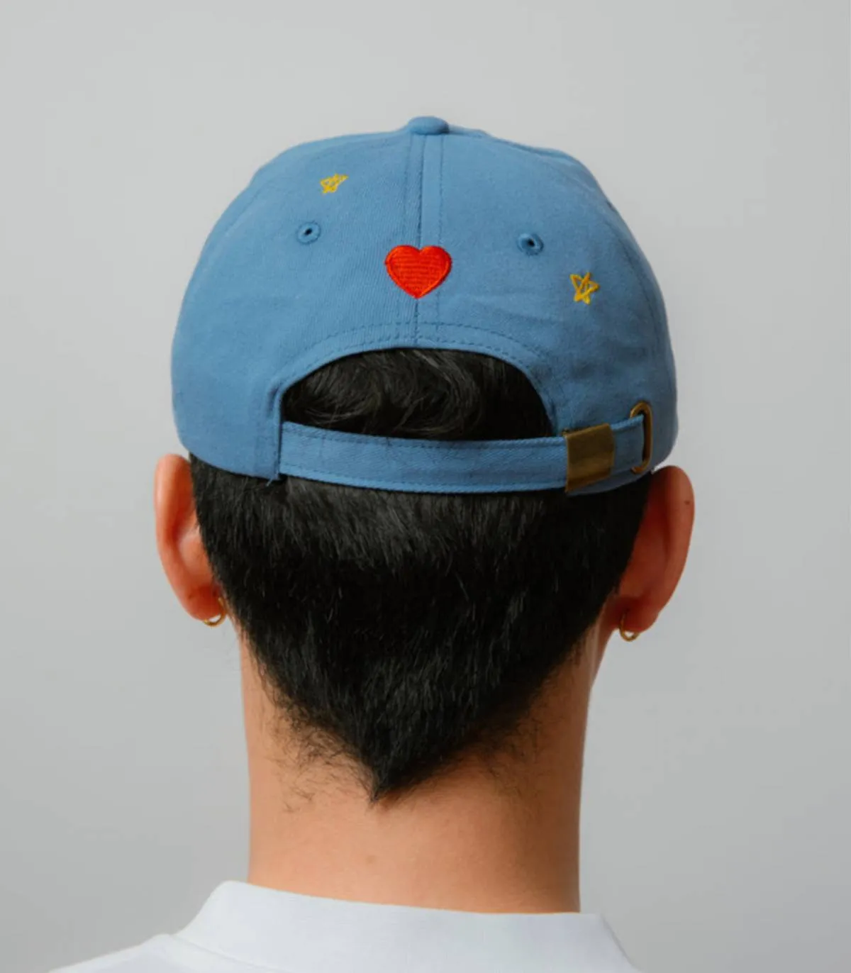 WE ARE NOT FRIENDS  GORRA UNISEX AZUL  KING SIZE HAT