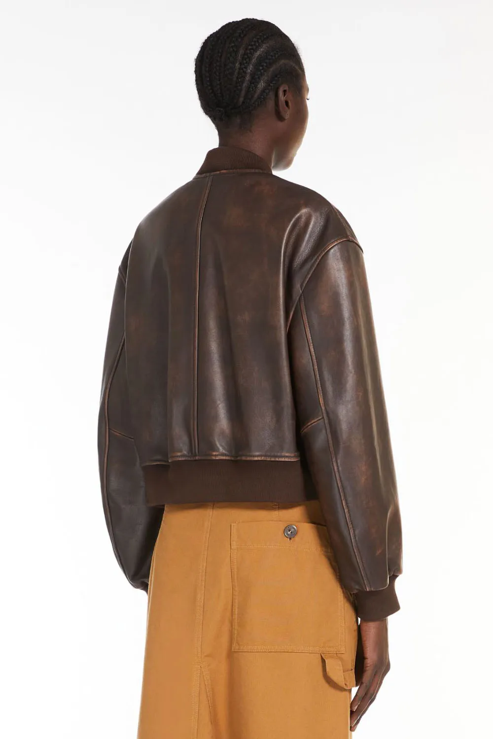 Weekend Max Mara Cazadora Hiltex Dark Brown