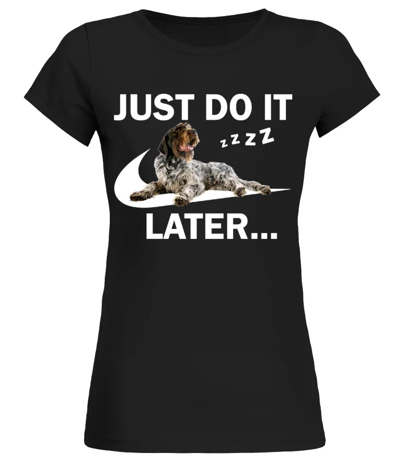 Wirehaired Pointing Griffon Camiseta cuello redondo Mujer