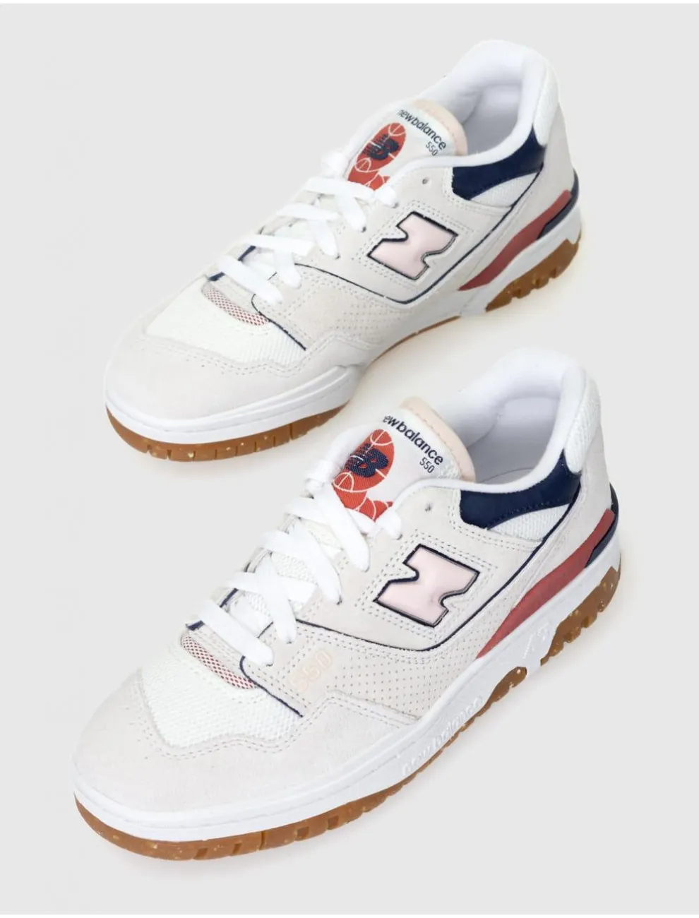 Zapatilla New Balance Bbw550 Beig/rosa