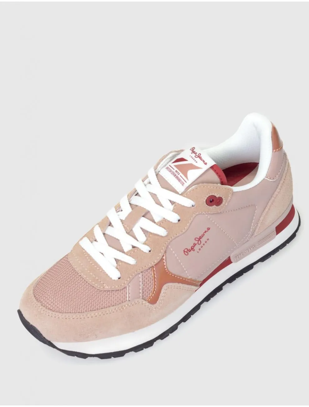 Zapatilla Pepe Jeans Brit Jump W Nude