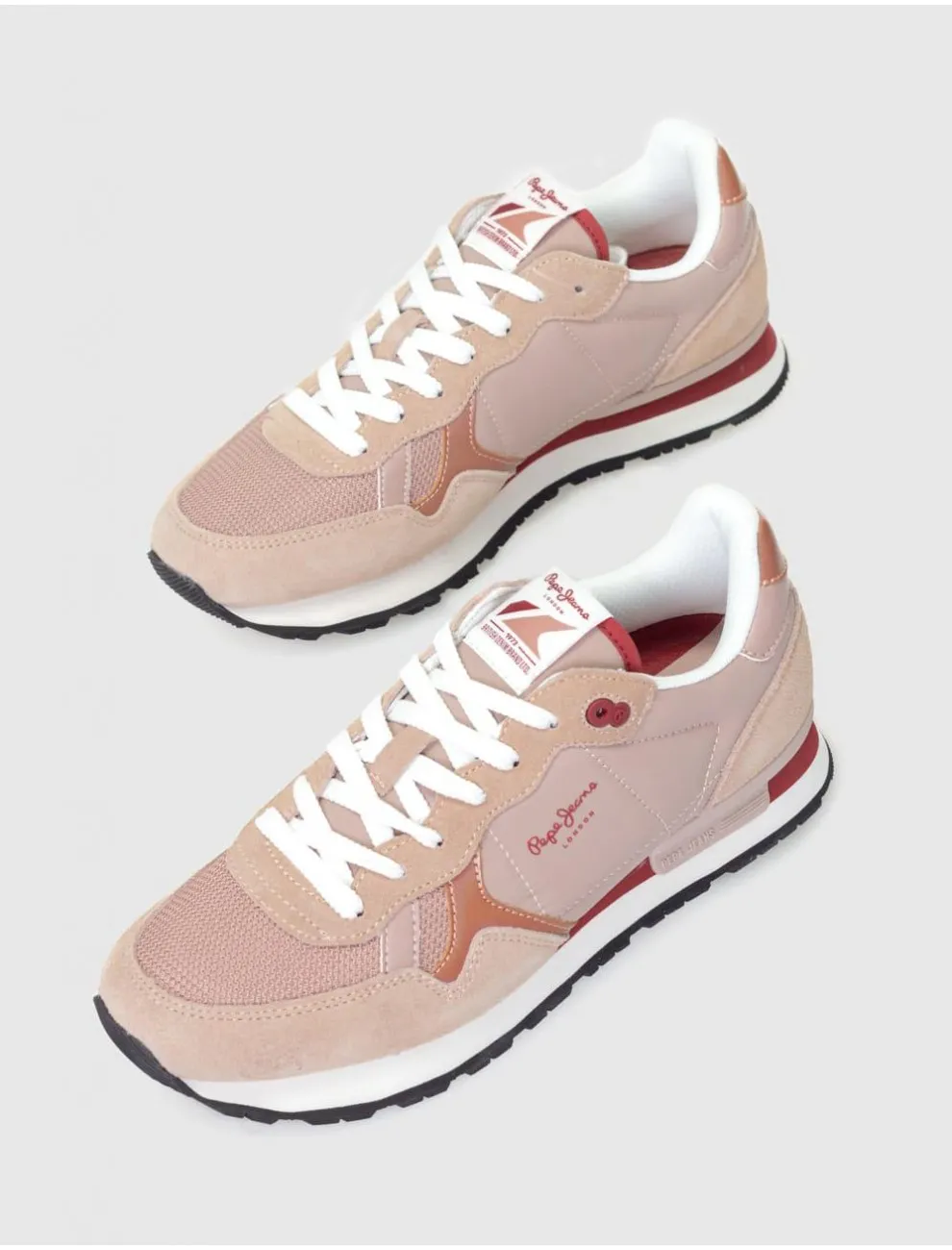 Zapatilla Pepe Jeans Brit Jump W Nude