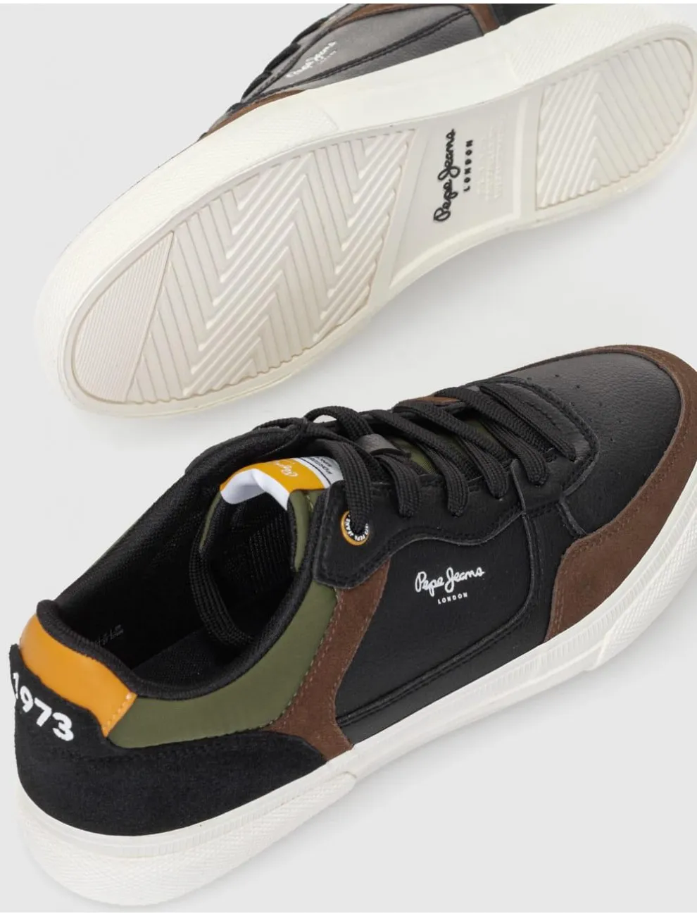 Zapatilla Pepe Jeans Kenton Masterlow Negro