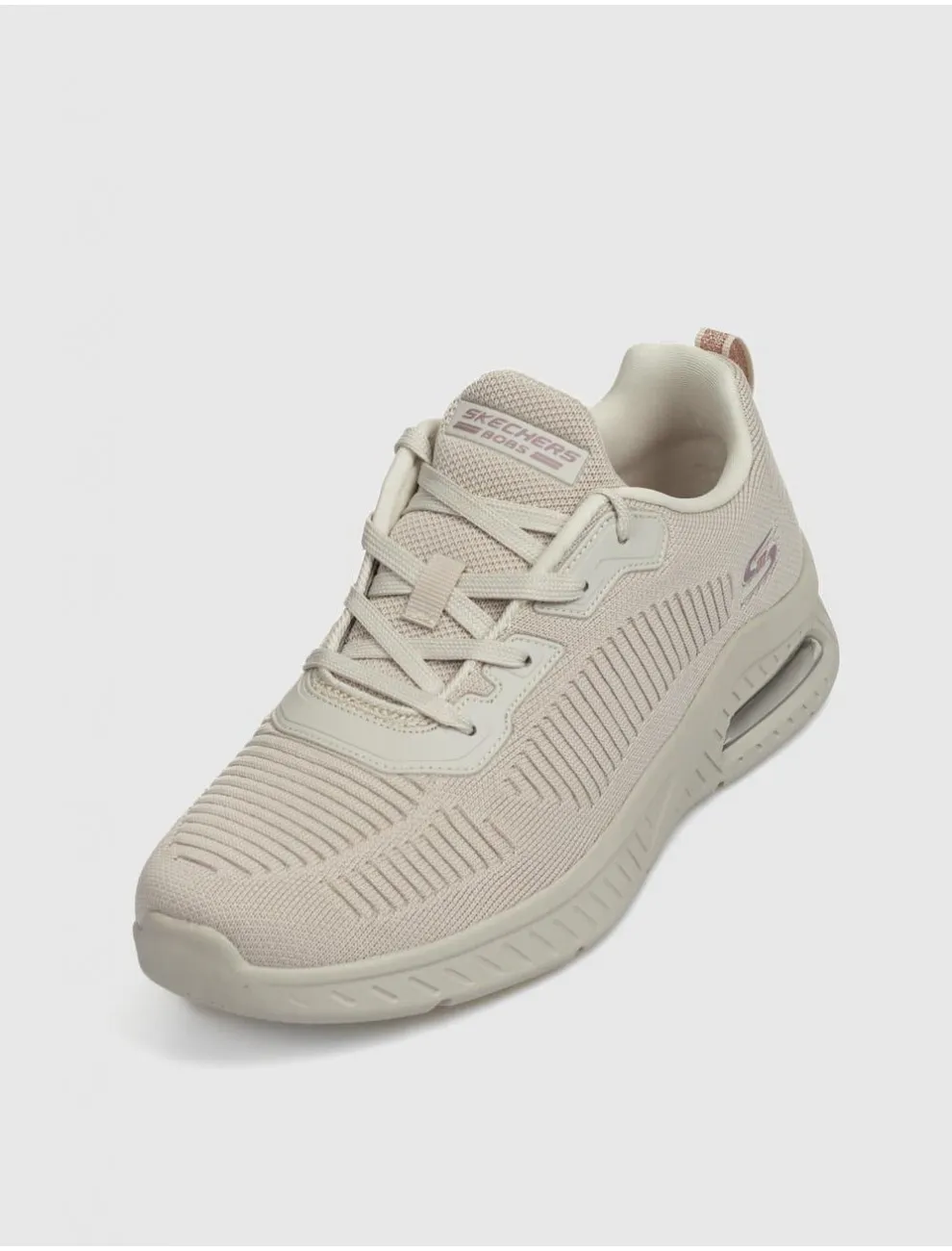 ZAPATILLA SKECHERS BOBS SQUAD AIR CLOSE ENCOUNTER  BEIG