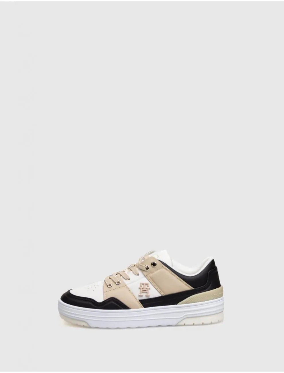 Zapatilla Tommy Hilfiger Basket Sneaker Lo Blanco
