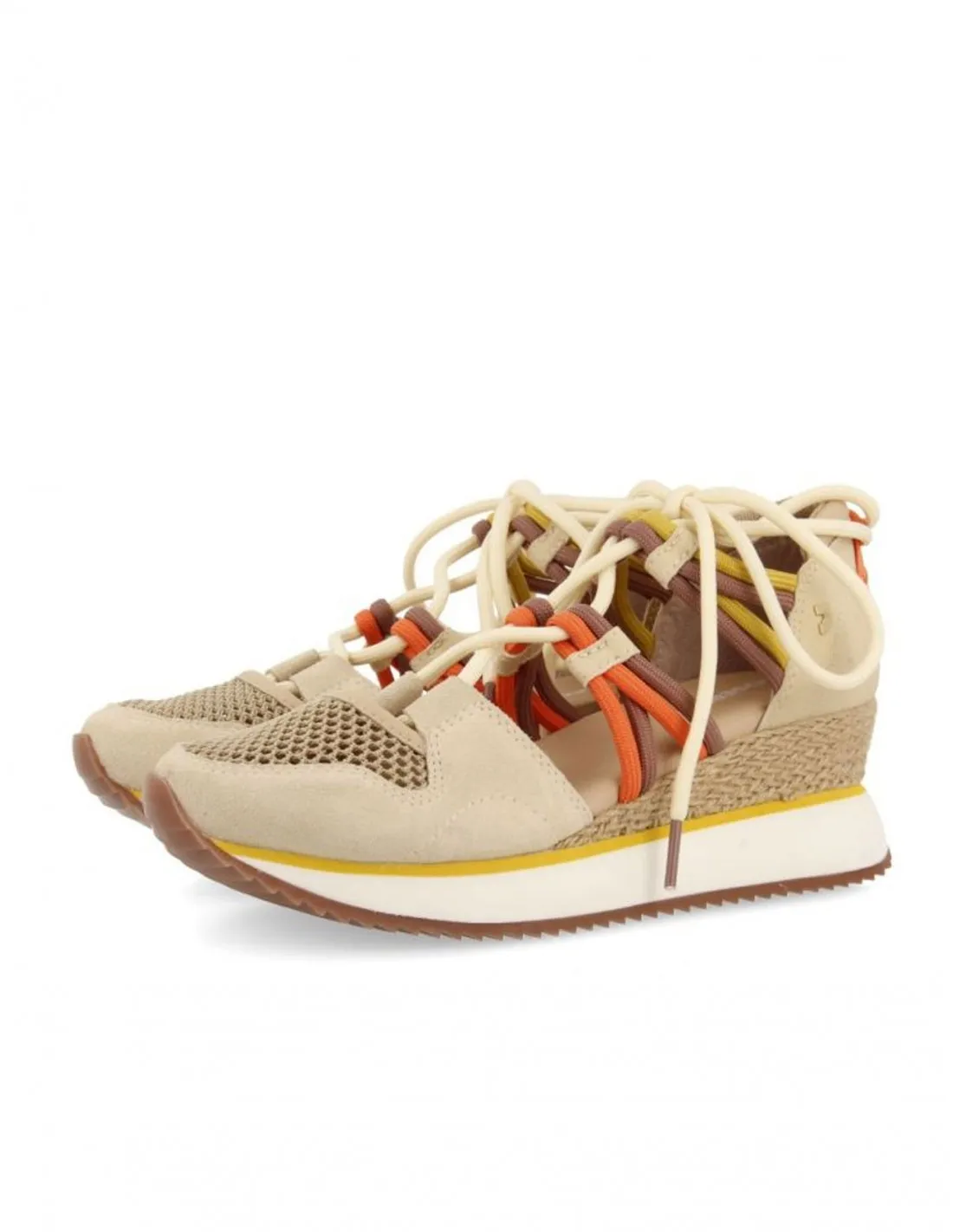 Zapatillas Abiertas Beige GIOSEPPO