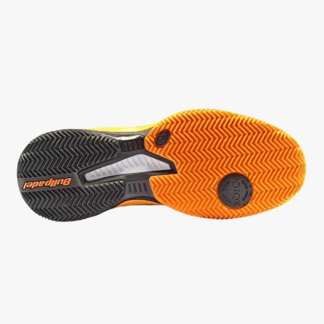 Zapatillas Bullpadel Juan Tello Vertex Grip 22V Blanco Negro | Bullpadel