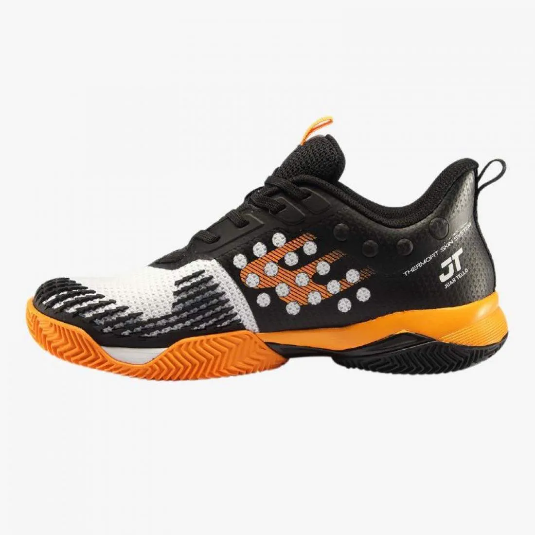 Zapatillas Bullpadel Juan Tello Vertex Grip 22V Blanco Negro | Bullpadel