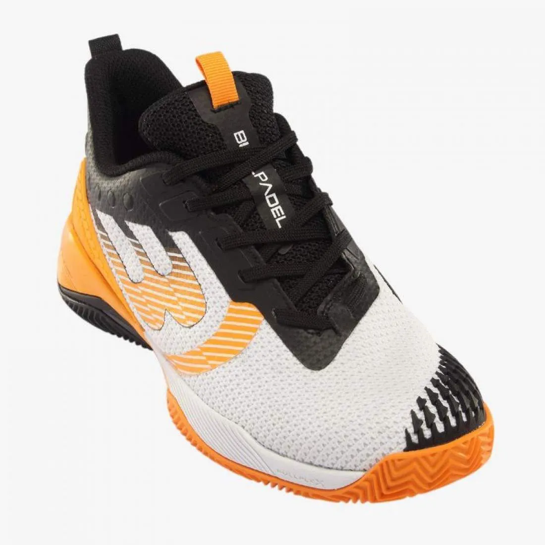 Zapatillas Bullpadel Juan Tello Vertex Grip 22V Blanco Negro | Bullpadel