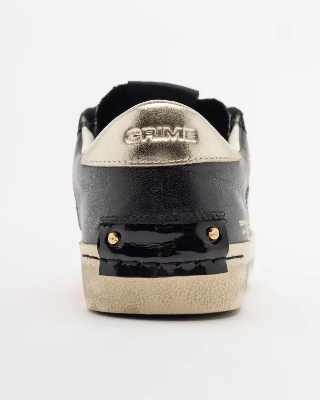 Zapatillas Crime London Distressed Negro