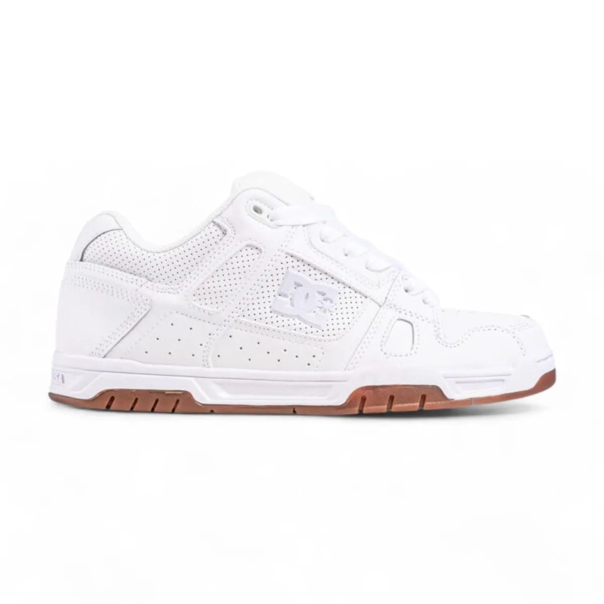 Zapatillas Dc Stag Blanco Marrón