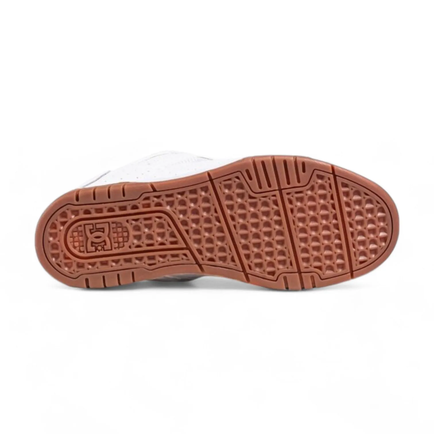 Zapatillas Dc Stag Blanco Marrón