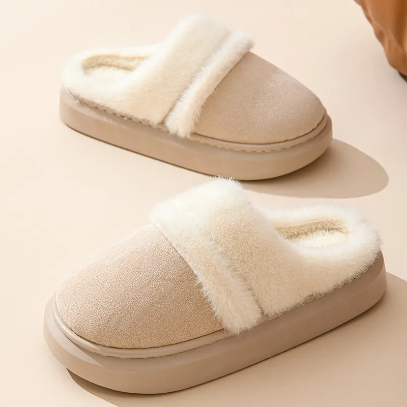 Zapatillas de envío gratis Sandalias de diseñador Sandalias planas para mujeres Toboganes suaves Control de tobogán de invierno 
