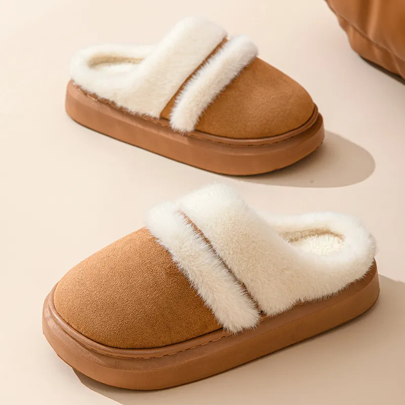 Zapatillas de envío gratis Sandalias de diseñador Sandalias planas para mujeres Toboganes suaves Control de tobogán de invierno 