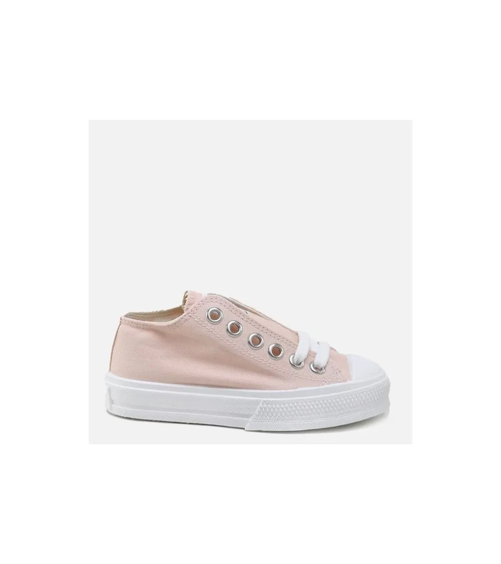 ZAPATILLAS LONA CORDÓN ROSA NUDE ELI URBAN 57