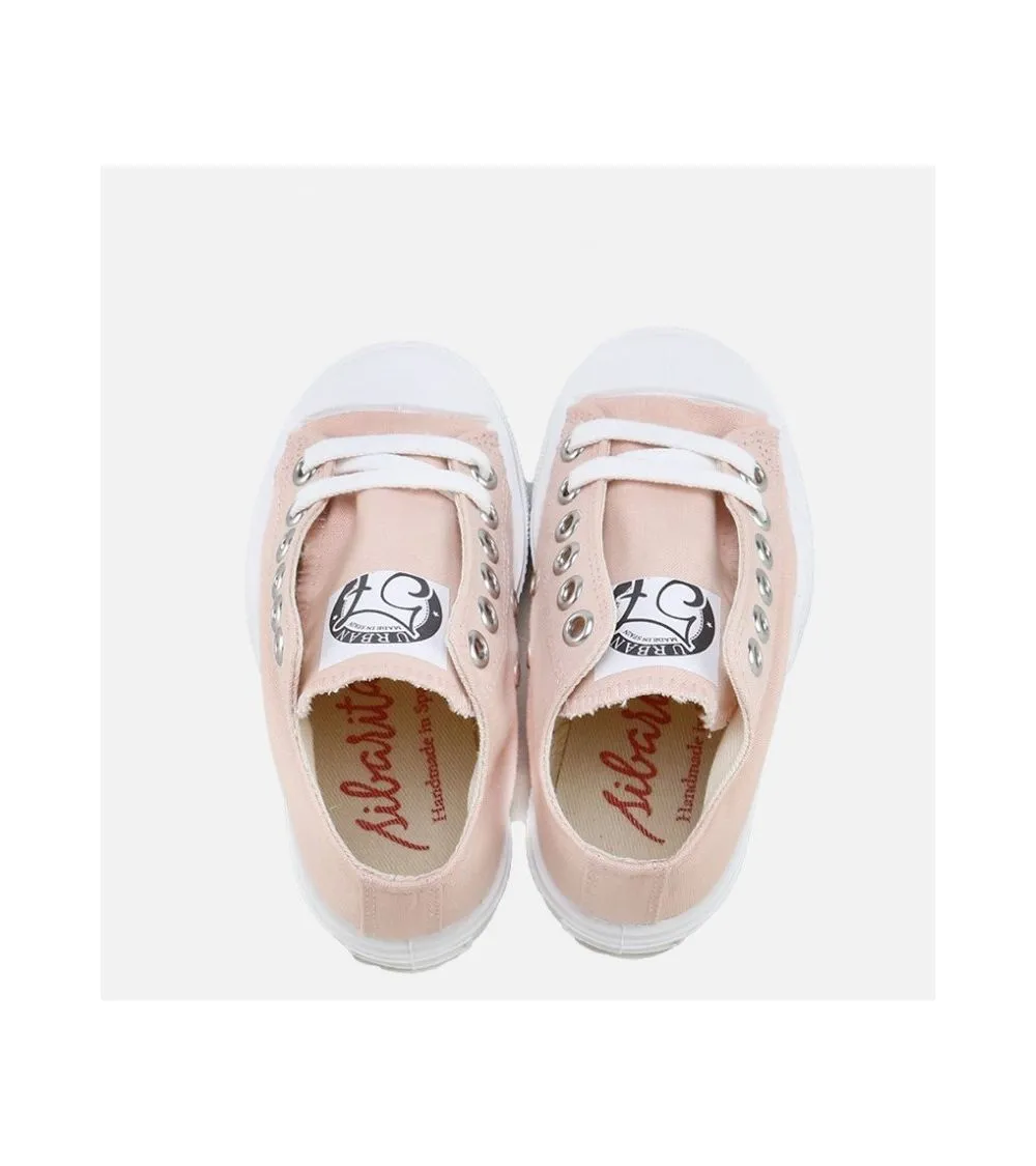 ZAPATILLAS LONA CORDÓN ROSA NUDE ELI URBAN 57