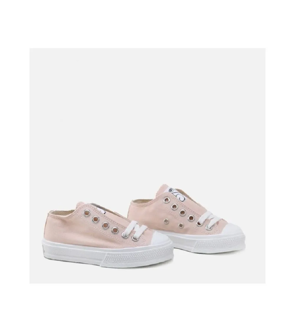 ZAPATILLAS LONA CORDÓN ROSA NUDE ELI URBAN 57