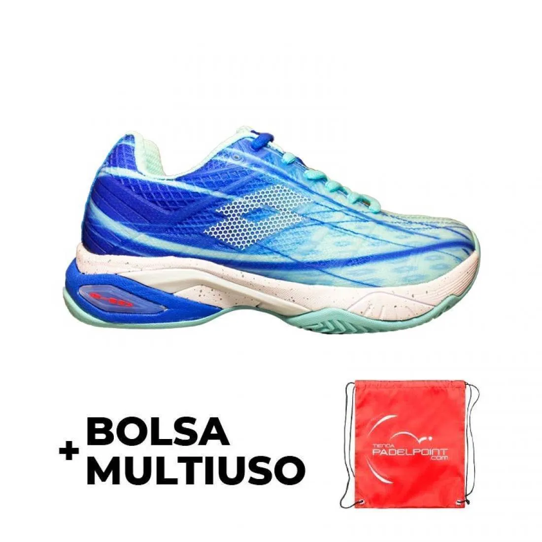 Zapatillas Lotto Mirage 300 Azul Agua Mujer | Lotto