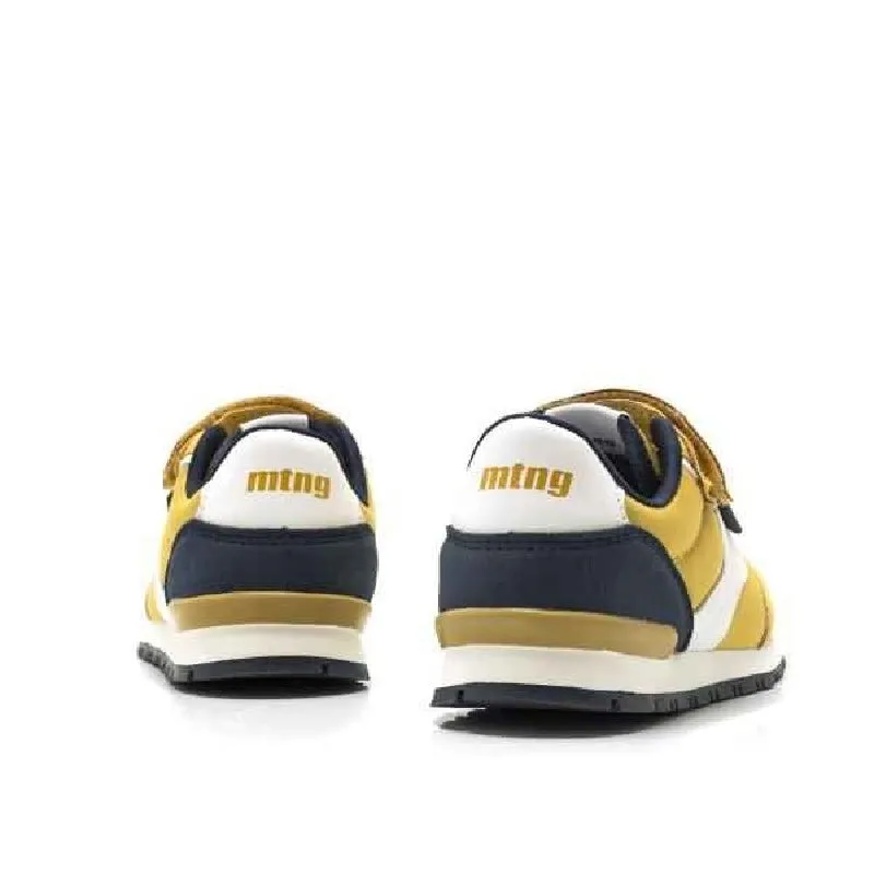  Zapatillas Mustang kids YODY MOSTAZA   ACTION PU BLANCO