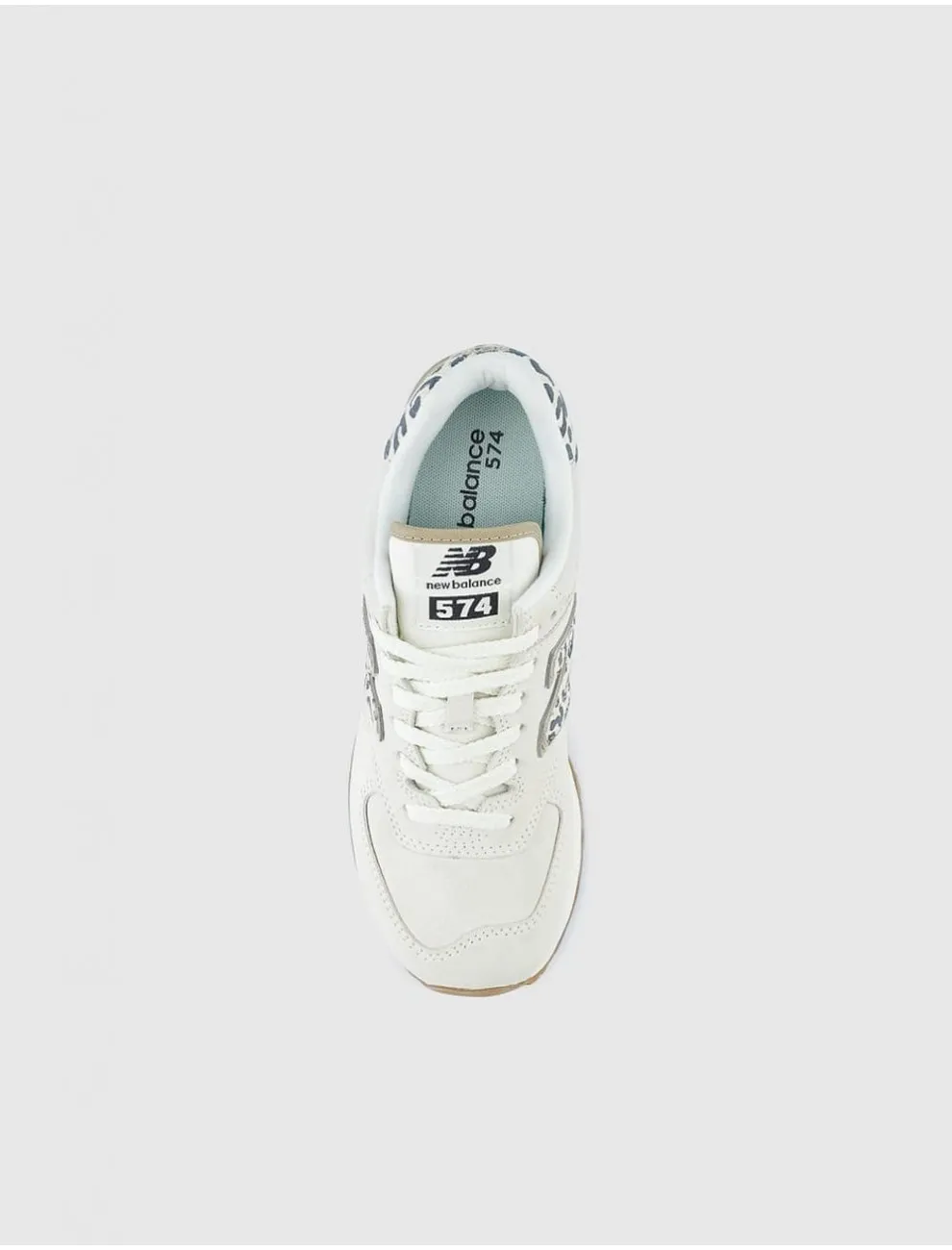 Zapatillas New Balance Wl574 Beig/negro