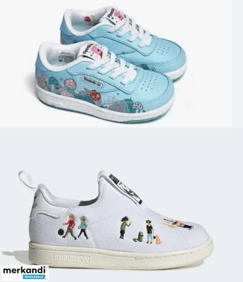 ZAPATILLAS PARA NIÑOS, ADIDAS Y REEBOK, STOCK 8