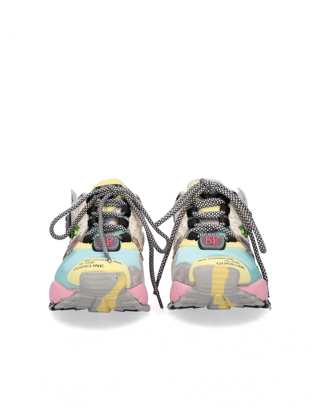 Zapatillas Plataforma Colores Pastel EXE