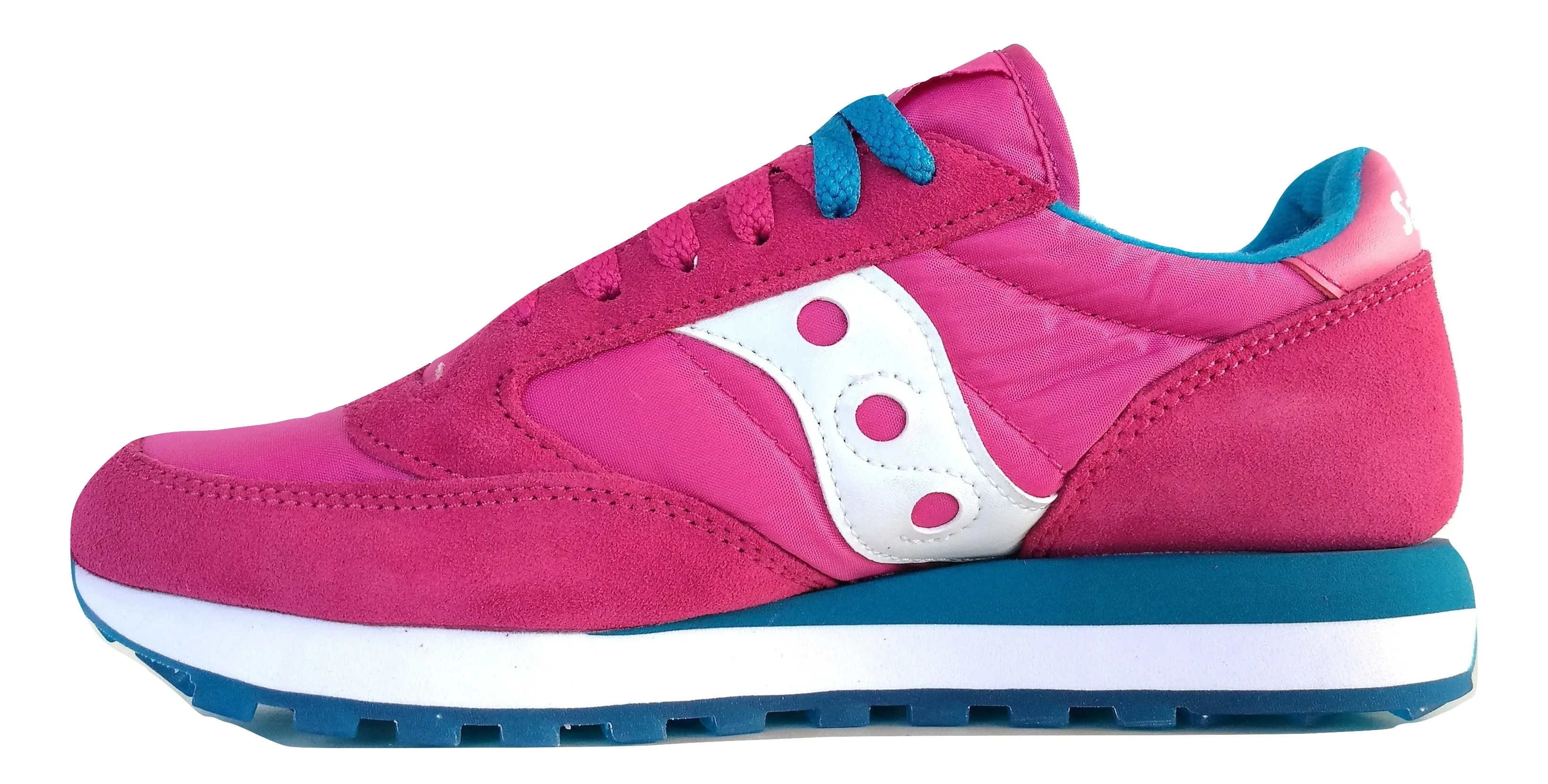 ZAPATILLAS SAUCONY MUJER JAZZ VENDIMIA ORIGINAL S1044262 ROSABLANCO