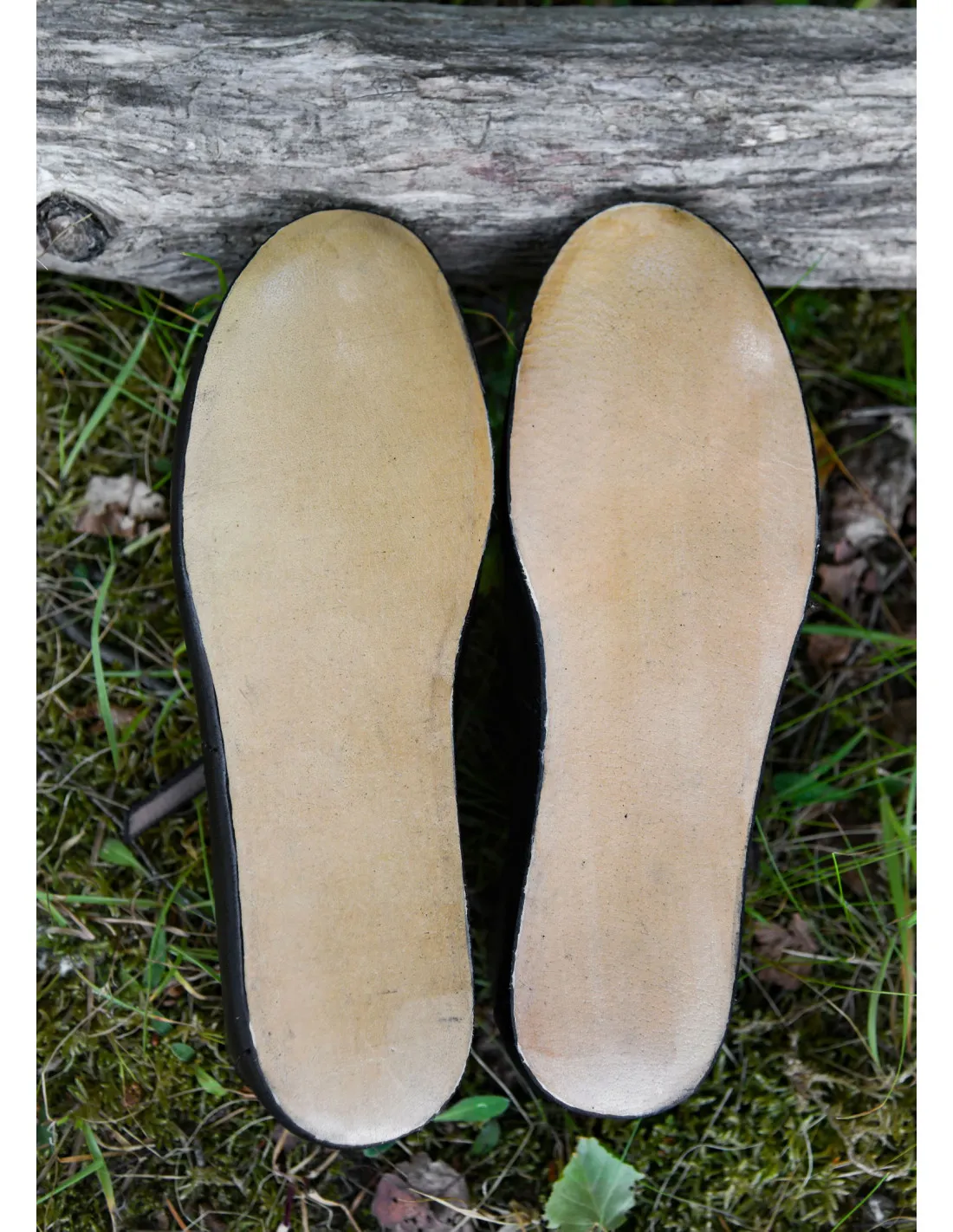 ZAPATO MEDIEVAL MUJER LATCHET, MARRONES (SIGLOS XIIIXV)
