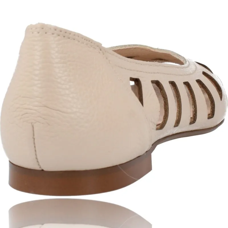 Zapatos Bailarinas Planas de Piel para Mujer de Patricia Miller 5540