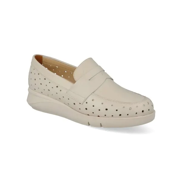 ZAPATOS COMODOS BLANCOS MUJER MOD. ANNIKA BLANCO
