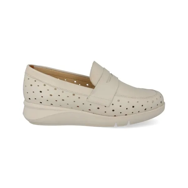 ZAPATOS COMODOS BLANCOS MUJER MOD. ANNIKA BLANCO