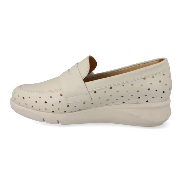 ZAPATOS COMODOS BLANCOS MUJER MOD. ANNIKA BLANCO