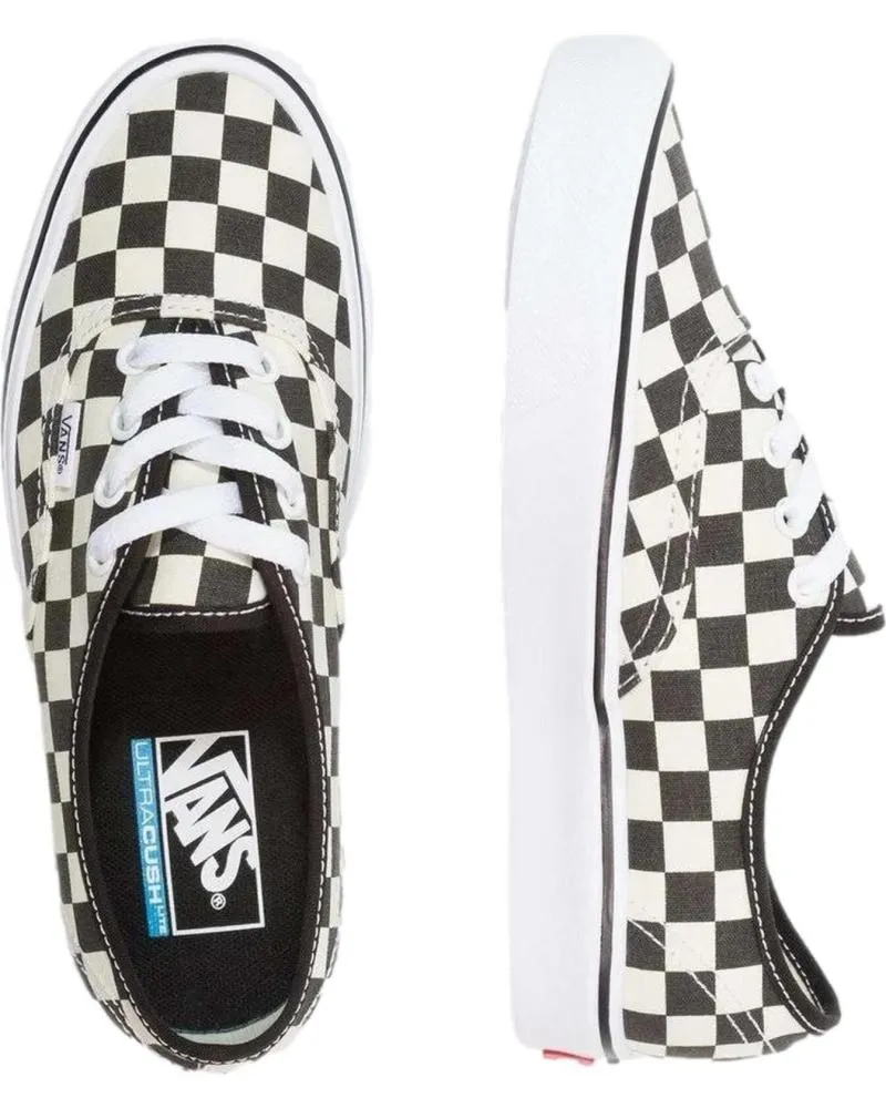 Zapatos de Mujer y Hombre VANS OFF THE WALL ZAPATILLAS VANS AUTHENTIC LITE CHECKERBOARD BLACK WHITE MULTICOLOR