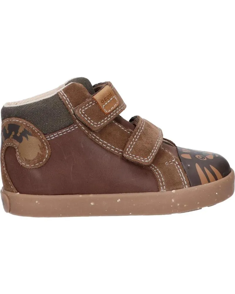 ZAPATOS DE NIñO GEOX B26A7A 022CL B KILWI C6215 BROWNDK