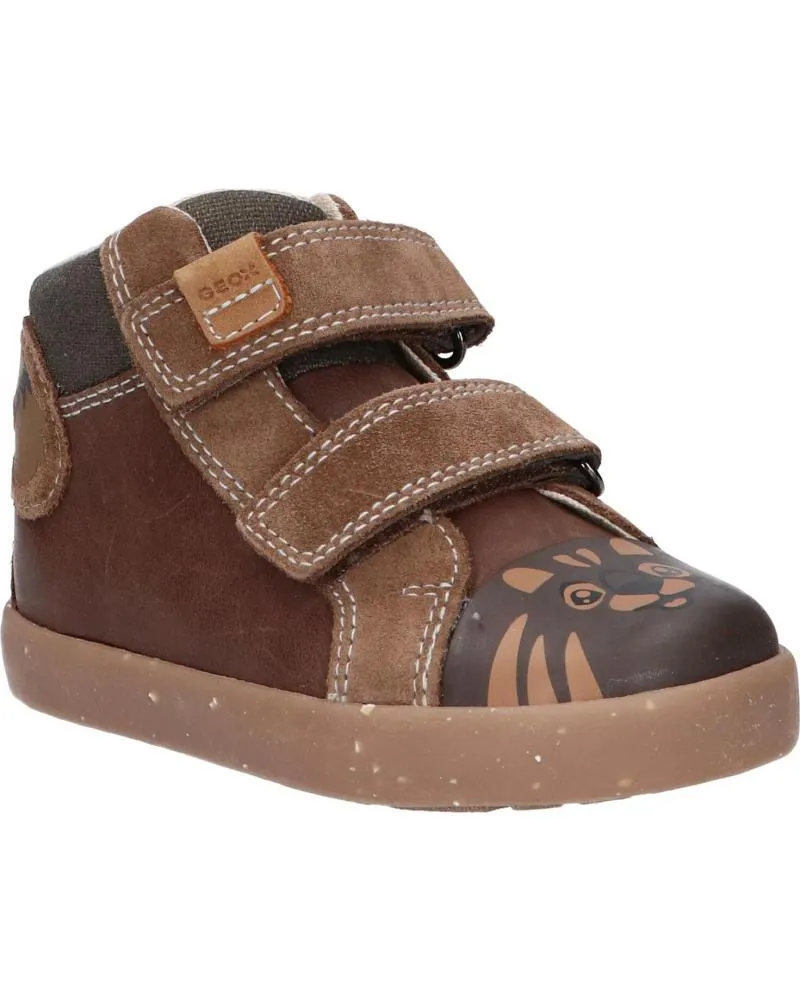 ZAPATOS DE NIñO GEOX B26A7A 022CL B KILWI C6215 BROWNDK